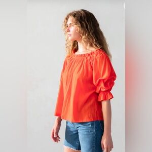 Xl Mersea Tulum Ruffle Top with tags